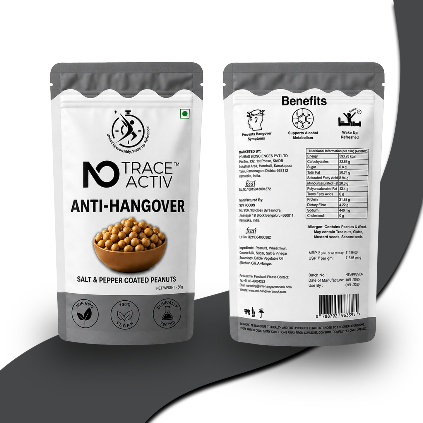 No-Trace Activ Party Combo